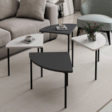 Mobila Emma 90x42 - White Anthracite, SKU 506MNR1243