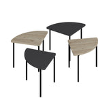 Mobila Emma 90x42 - Anthracite, SKU 506MNR1243