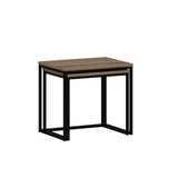 Set 2 măsuțe de cafea Vera - 4798, Nuc, 50x38x46 cm