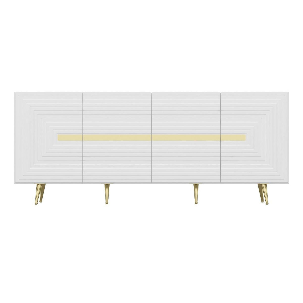 Alb - 180x47x75 cm | SKU: 506MNR1302 | Comodă TV Jose, varianta Alb - 180x47x75 cm, produs pentru amenajarea locuinței, disponibil online în România la CasaMob