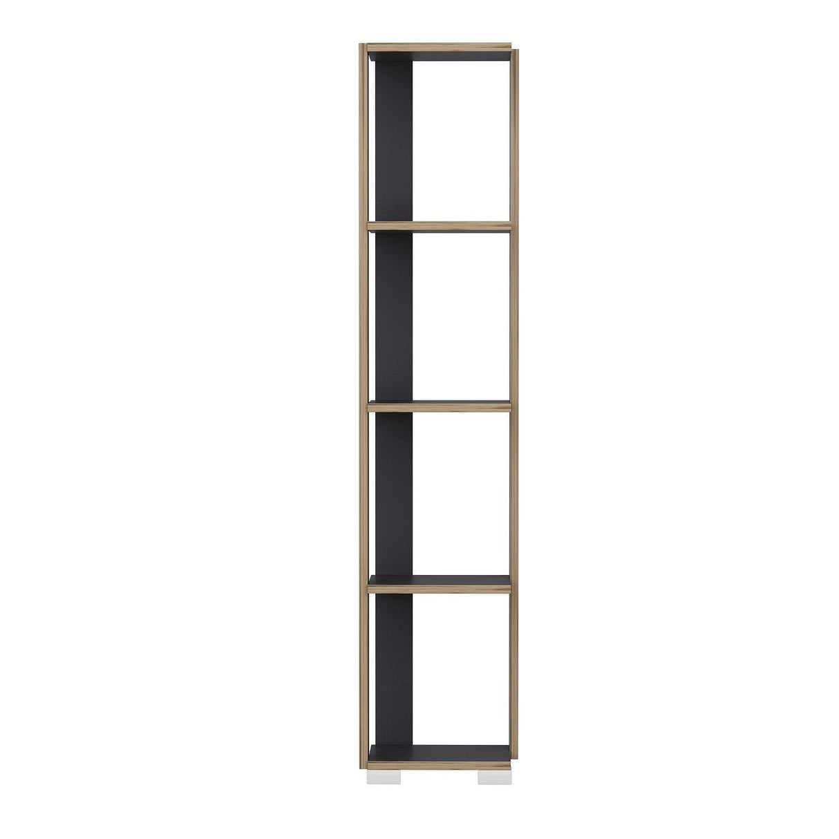 Bibliotecă Neg, Diverse culori, 34x26x153 cm - Antracit | SKU: 506MNR1402 | Bibliotecă Neg, 34x26x153 cm, varianta Antracit, produs pentru amenajarea locuinței, disponibil online în România la CasaMob