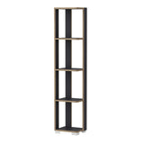 Bibliotecă Neg, Diverse culori, 34x26x153 cm - Antracit | SKU: 506MNR1402 | Bibliotecă Neg, 34x26x153 cm, varianta Antracit, produs pentru amenajarea locuinței, disponibil online în România la CasaMob