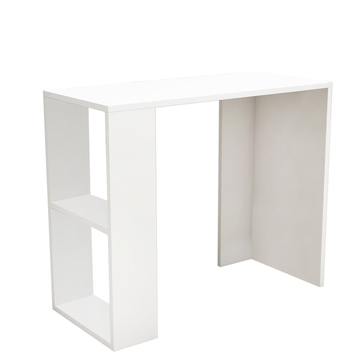 Birou Nano, Alb, 90x40x75 cm