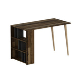 Birou Pina, Diverse culori, 120x60x74 cm - Nuc - Antracit | SKU: 506MNR3339 | Birou Pina, 120x60x74 cm, varianta Nuc - Antracit, produs pentru amenajarea locuinței, disponibil online în România la CasaMob