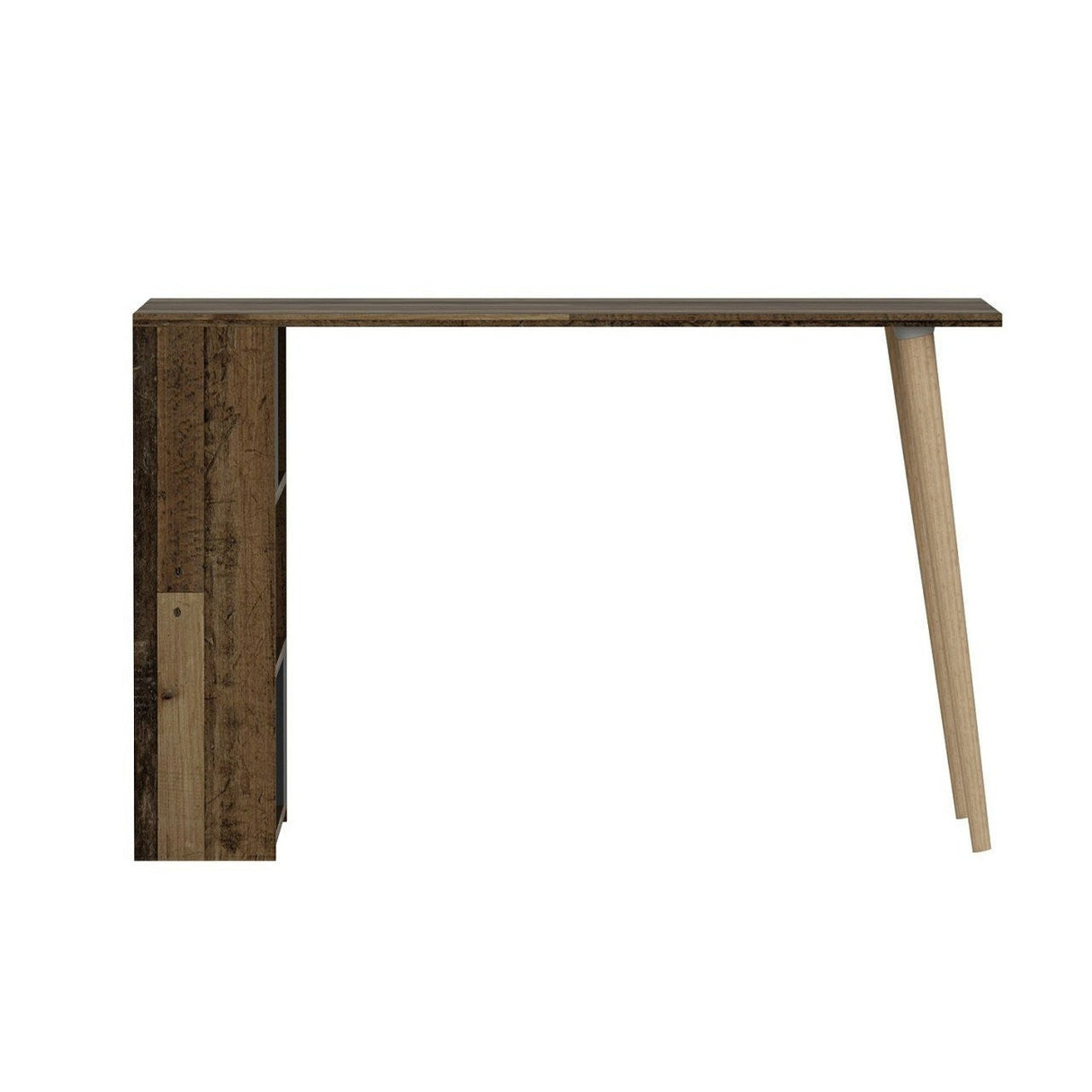 Birou Pina, Diverse culori, 120x60x74 cm - Nuc - Antracit | SKU: 506MNR3339 | Birou Pina, 120x60x74 cm, varianta Nuc - Antracit, produs pentru amenajarea locuinței, disponibil online în România la CasaMob