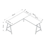 Birou Team L, Diverse culori, 180x60x76 cm - Negru | SKU: 506MNR3359 | Birou Team L, 180x60x76 cm, varianta Negru, produs pentru amenajarea locuinței, disponibil online în România la CasaMob