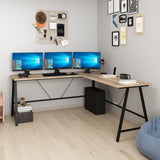 Birou Team L, Diverse culori, 180x60x76 cm - Dore | SKU: 506MNR3360 | Birou Team L, 180x60x76 cm, varianta Dore, produs pentru amenajarea locuinței, disponibil online în România la CasaMob