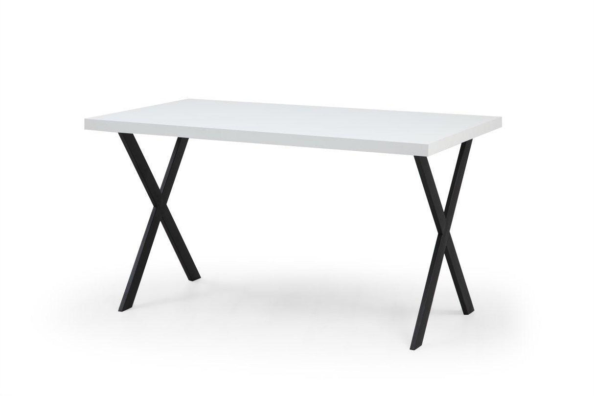 Masă dining Brayn, Diverse culori, 139x80x76 cm - Alb | SKU: 506MNR3443 | Masă dining Brayn, 139x80x76 cm, varianta Alb, produs pentru amenajarea locuinței, disponibil online în România la CasaMob