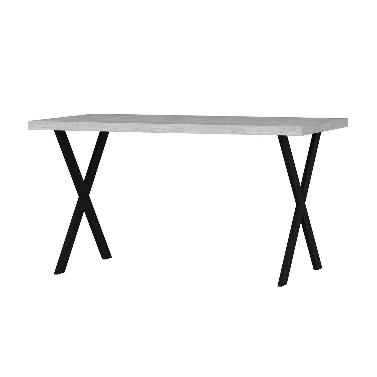 Masă dining Brayn, Diverse culori, 139x80x76 cm - Gri | SKU: 506MNR3448 | Masă dining Brayn, 139x80x76 cm, varianta Gri, produs pentru amenajarea locuinței, disponibil online în România la CasaMob