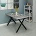 Gri | SKU: 506MNR3448 | Masă dining Brayn, 139x80x76 cm, varianta Gri, produs pentru amenajarea locuinței, disponibil online în România la CasaMob