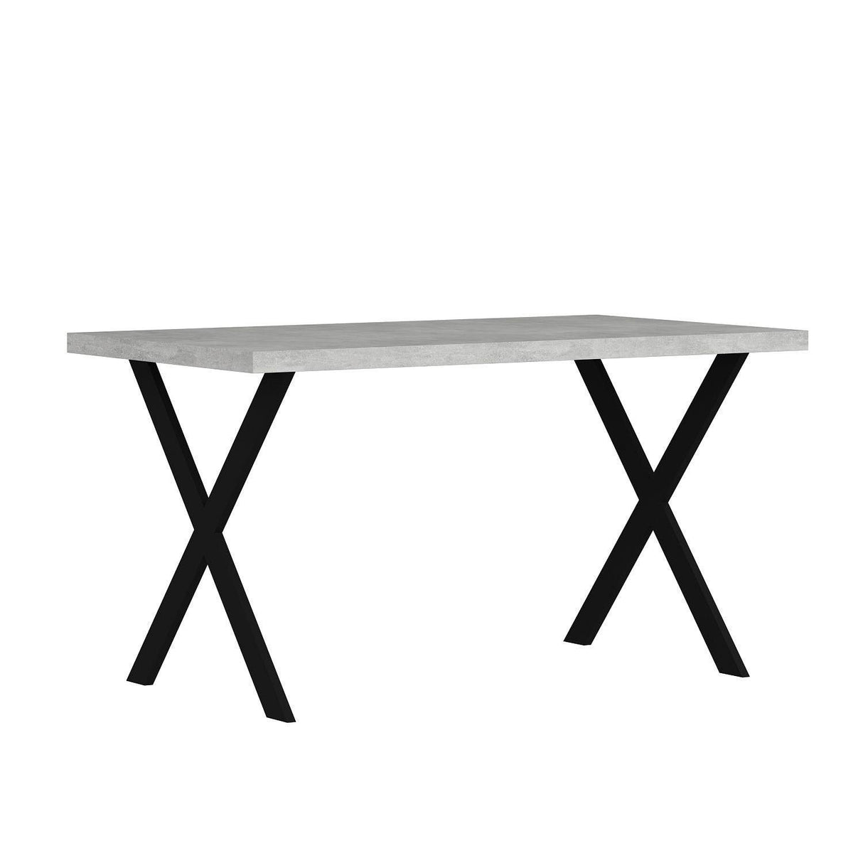 Masă dining Brayn, Diverse culori, 139x80x76 cm - Gri | SKU: 506MNR3448 | Masă dining Brayn, 139x80x76 cm, varianta Gri, produs pentru amenajarea locuinței, disponibil online în România la CasaMob