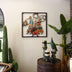 Accesoriu metal decorativ de perete Triple Goddess - APT112LCA, Negru, 2x70x70 cm, SKU 507ATP1107