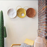Accesoriu metal decorativ de perete Cosmos - APT652LAGB, Aur, 46x98x0.08 cm