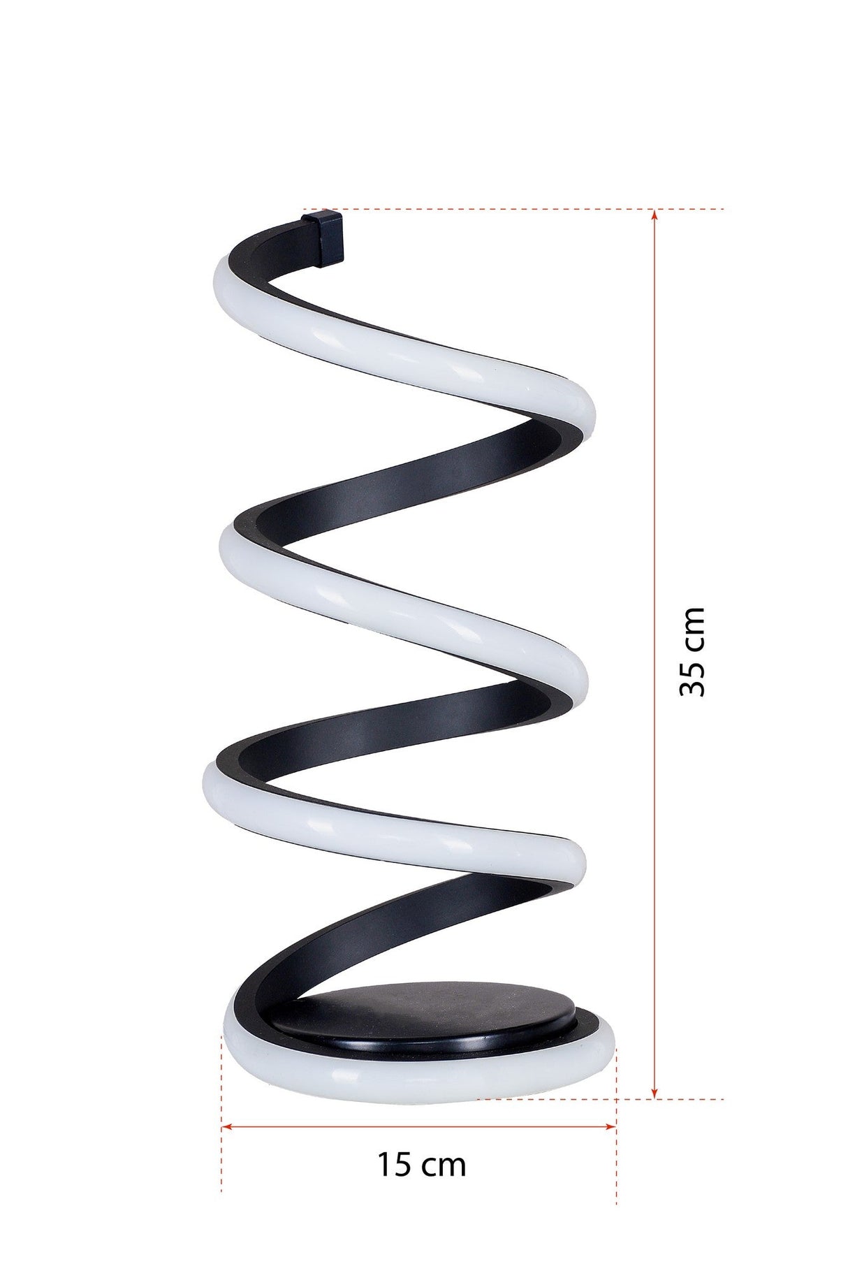Veioză Vermeer negru, Diverse culori, Ø12 cm - Alb | SKU: 509CRL1112 | Veioză Vermeer negru, Ø12 cm, varianta Alb, produs pentru amenajarea locuinței, disponibil online în România la CasaMob