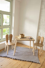 Mobilier Iepuraș Set de două scaune 30x25 - Maro, SKU 517BMB1112