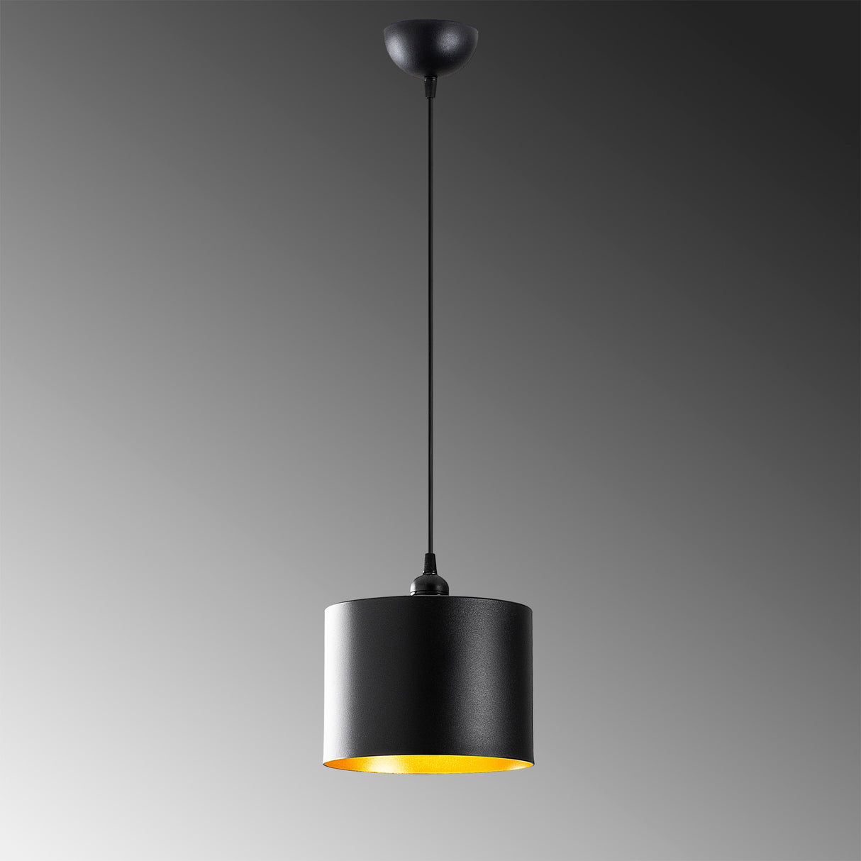 Lustră Berceste - 195BLACK-S, Negru, 20x20 cm