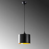 Lustră Berceste - 195BLACK-S, Negru, 20x20 cm