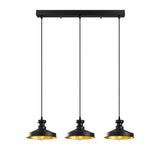Lustră Berceste - 182BLACK-S1, Negru, Ø22x109 cm