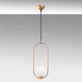 Lustră Mudonı - Mr - 837 - 1, Auriu, Ø15x66 cm