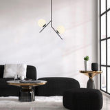 Lustra Dolunay Chandelier, Negru