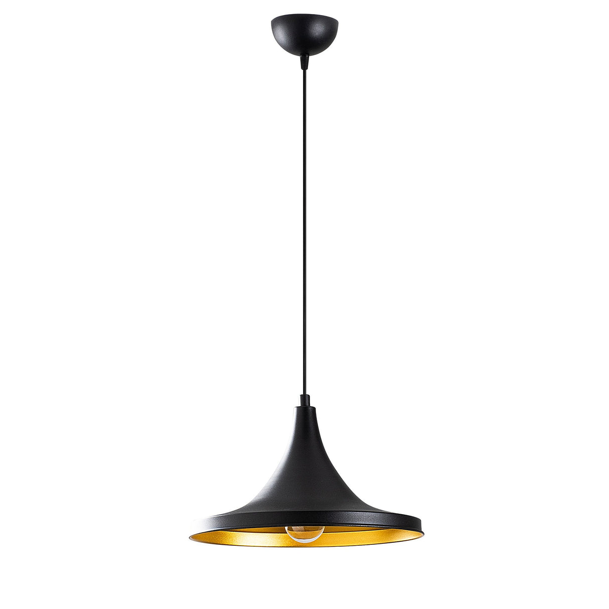 Lustră Berceste - 193BLACK-S, Negru, 30x30 cm