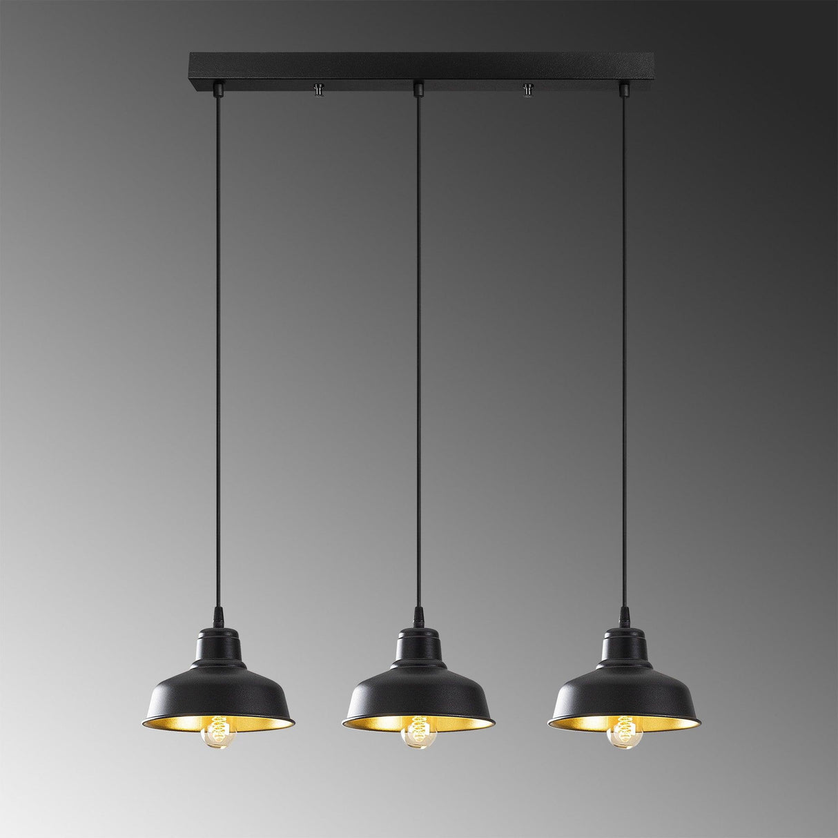 Lustra Glassa-2, Negru