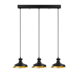 Lustră Berceste - 182BLACK-S1, Negru, Ø22x109 cm