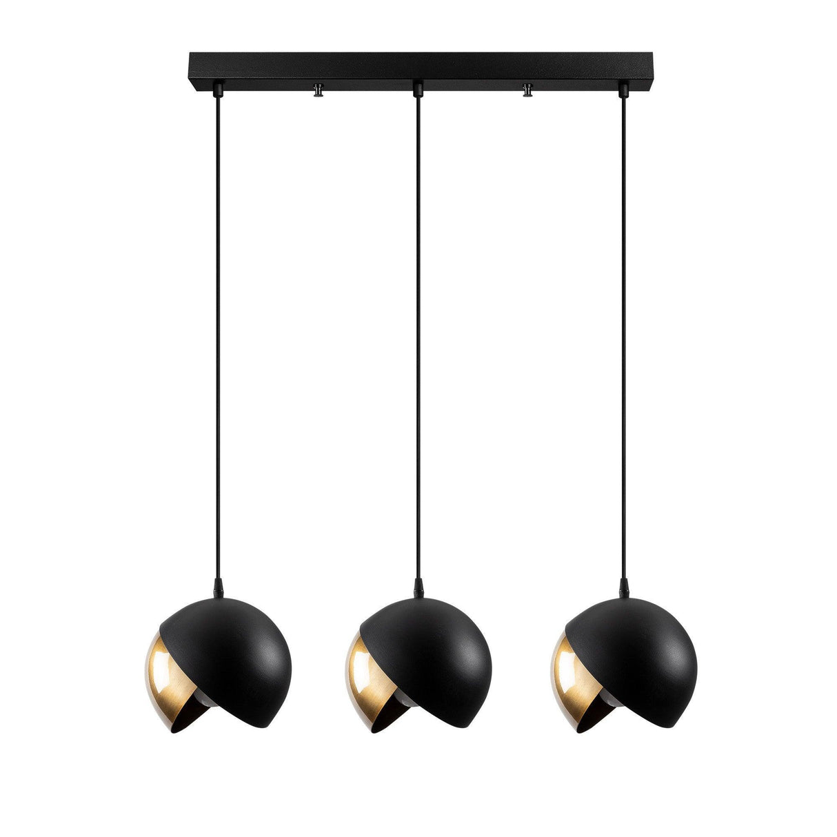 Lustra Glassa-8, Negru