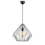 Lustră Diamond - 703-S, Negru, Ø37x129 cm