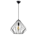 Lustră Diamond - 703-S, Negru, Ø37x129 cm