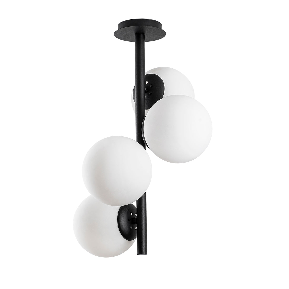 Lustră Faze-NT-139, Negru, Ø15x53 cm