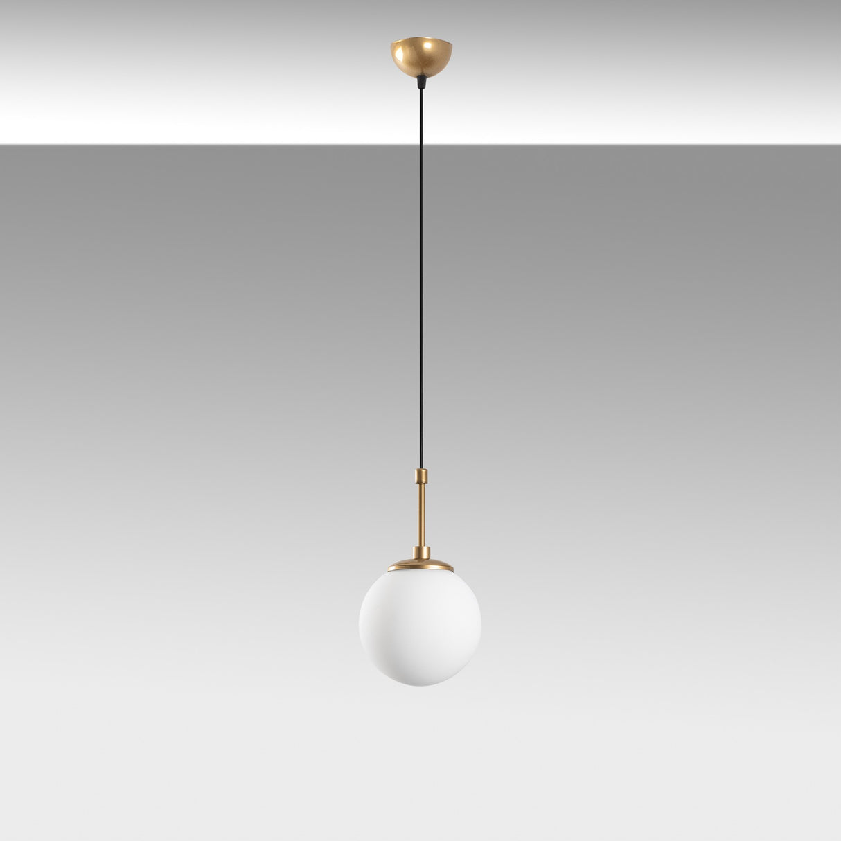 Lustră Orbıtal - 15-14002, Auriu, Ø15x40 cm