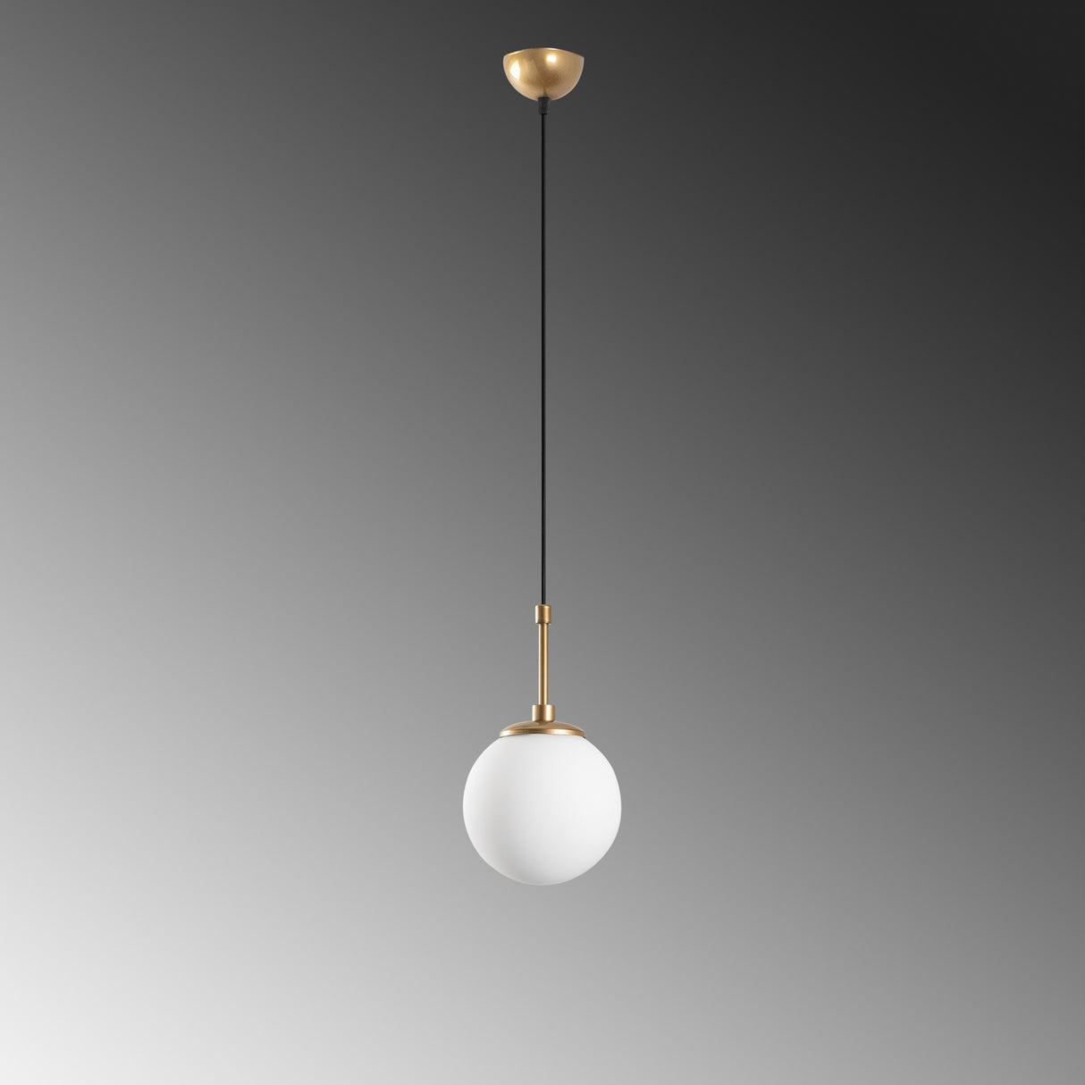 Lustră Orbıtal - 15-14002, Auriu, Ø15x40 cm