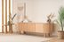 Comodă TV Lugias, Beech, 180x40x50 cm, SKU 524ADS1301, imagine 2