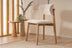 Scaun Lugias, Beech - Alb, 52x52x84 cm, SKU 524ADS1401, imagine 2