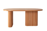 Masă dining Lugias, Beech, 180x90x75 cm