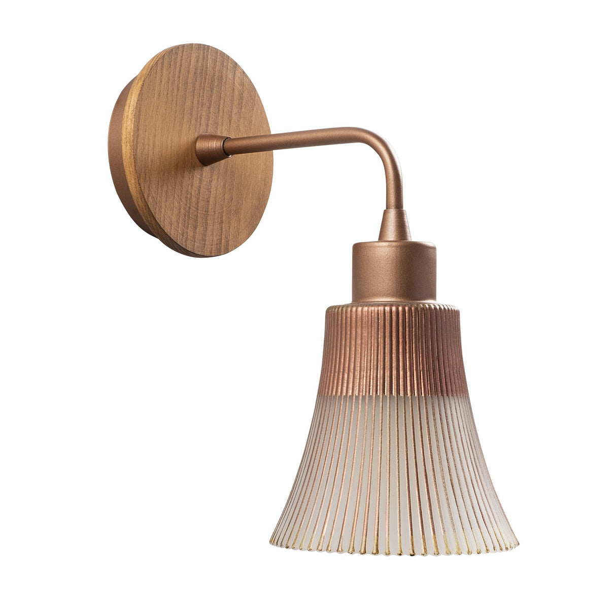 Aplică de perete Foca - N-130, Copper, Ø13x28 cm