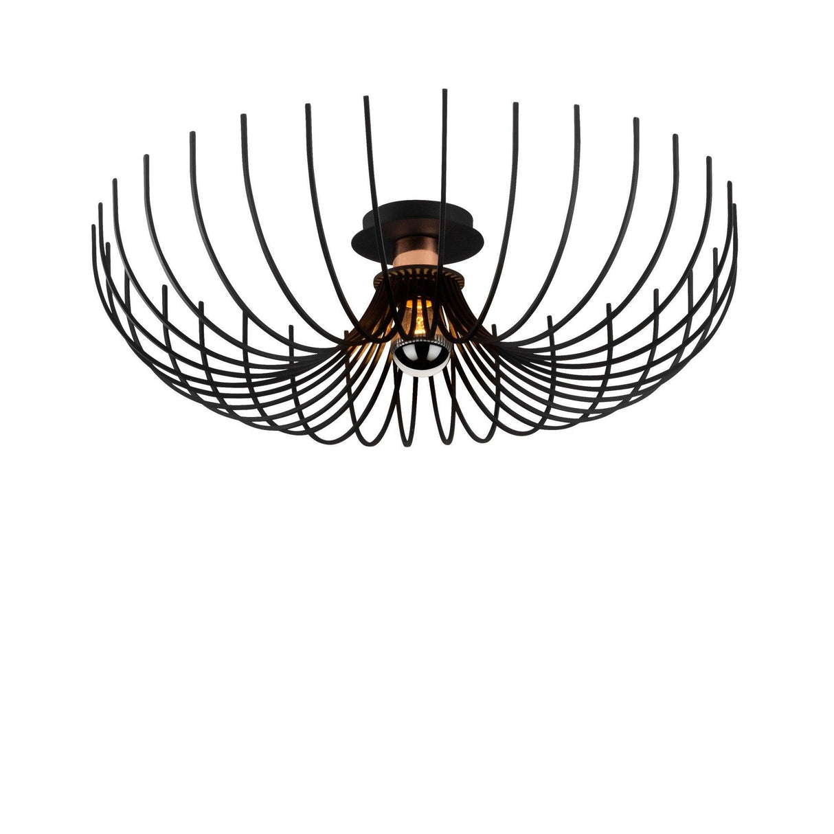 Lustra Aspendos Chandelier, Negru