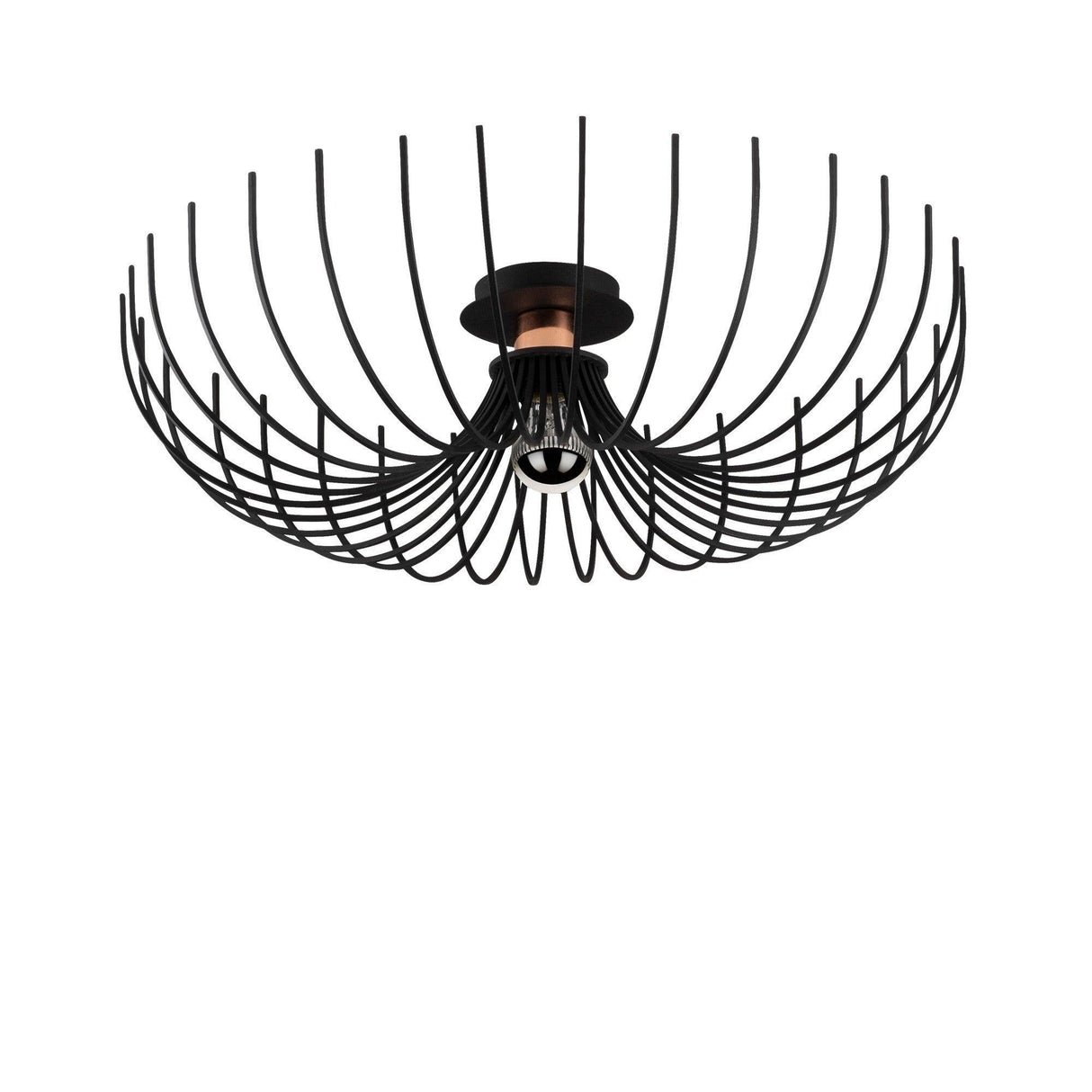 Lustra Aspendos Chandelier, Negru