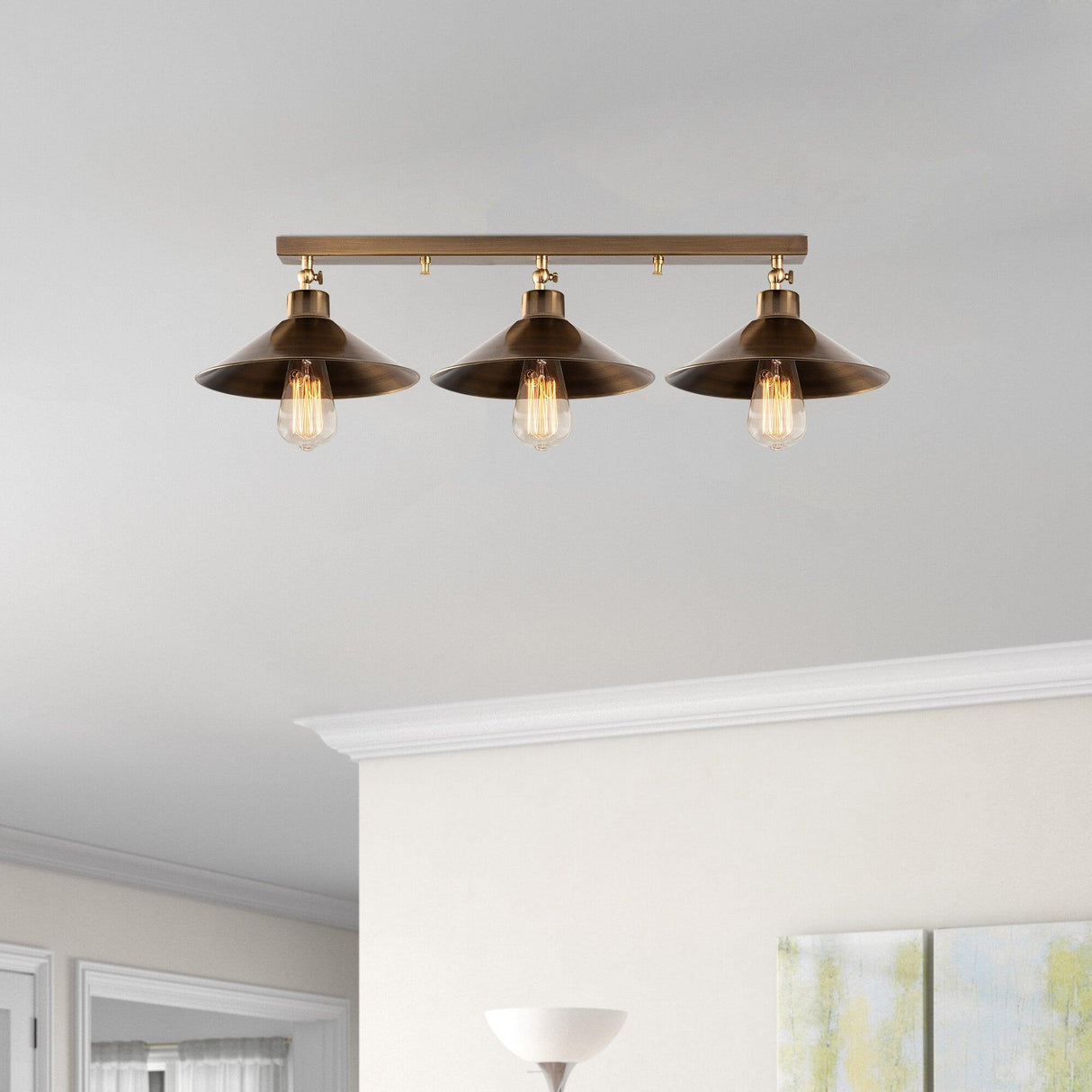 Lustra Berceste Chandelier - Auriu inchis, SKU 525NOR1302