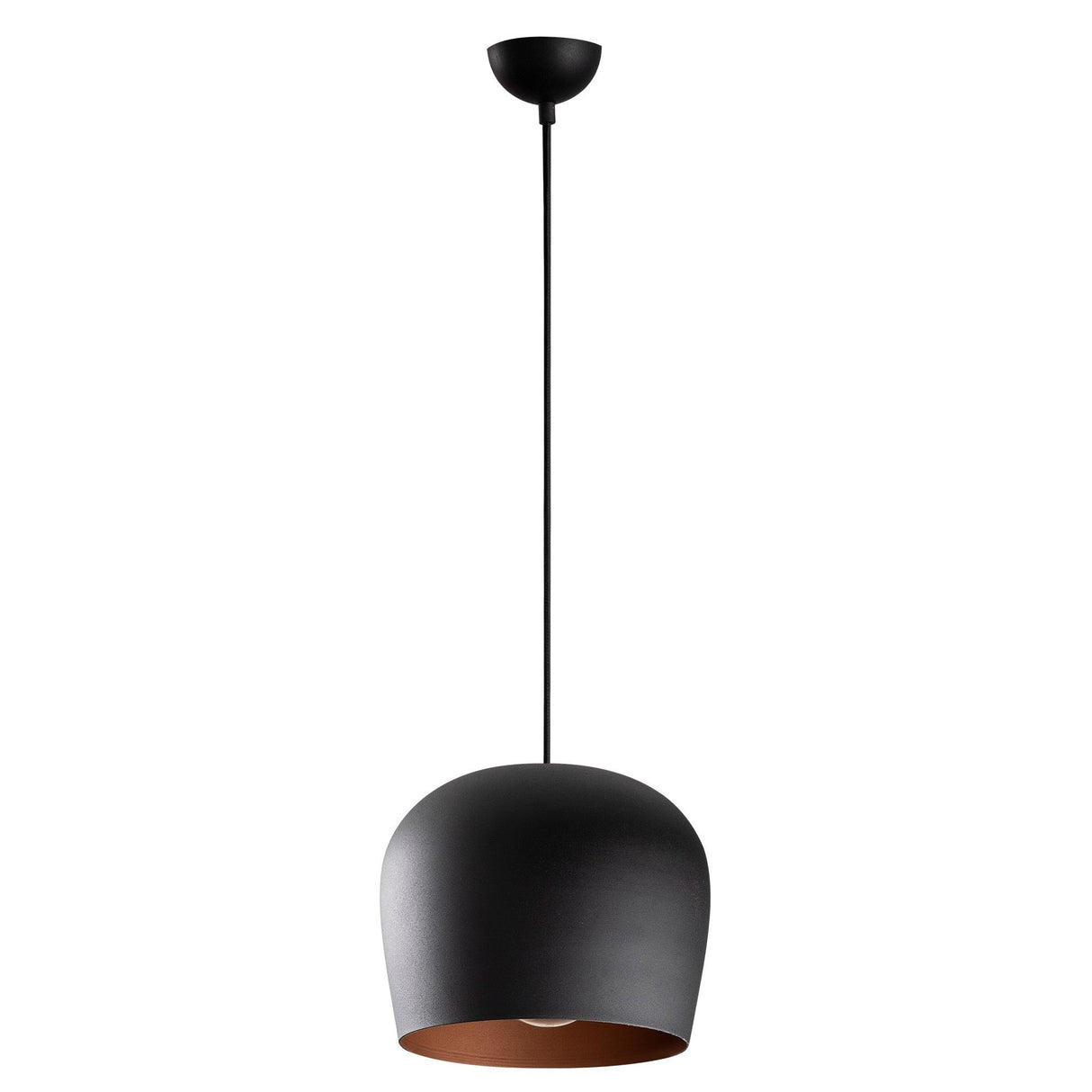 Lustră Berceste - N-1409, Negru, Ø23x114 cm
