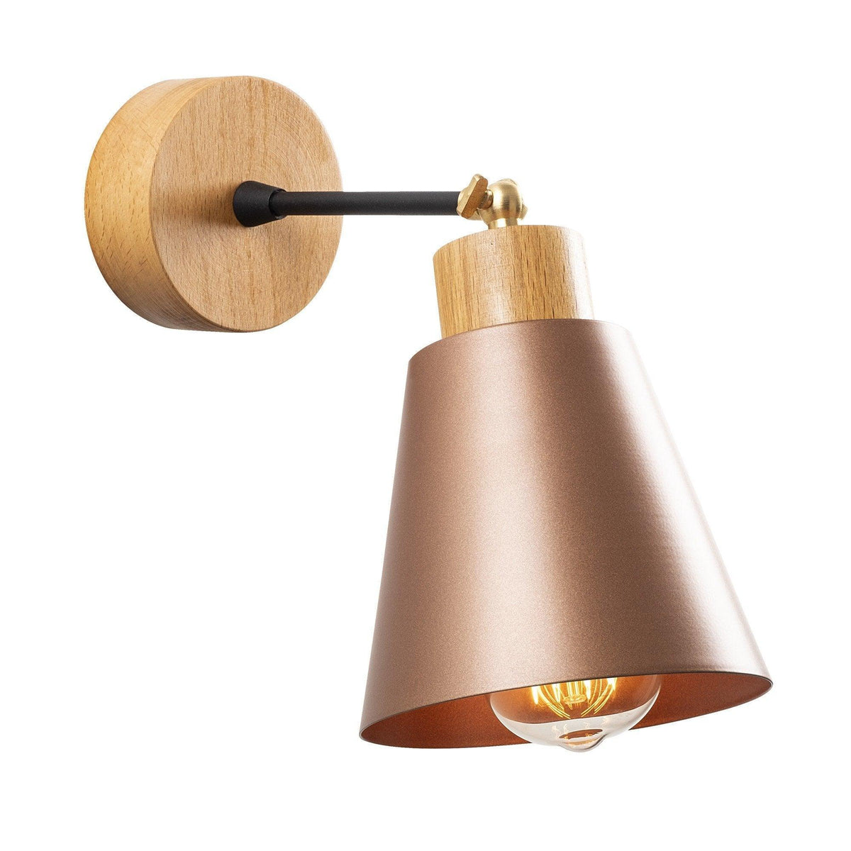 Aplica de perete Stormfire, Cupru, SKU 525NOR3130