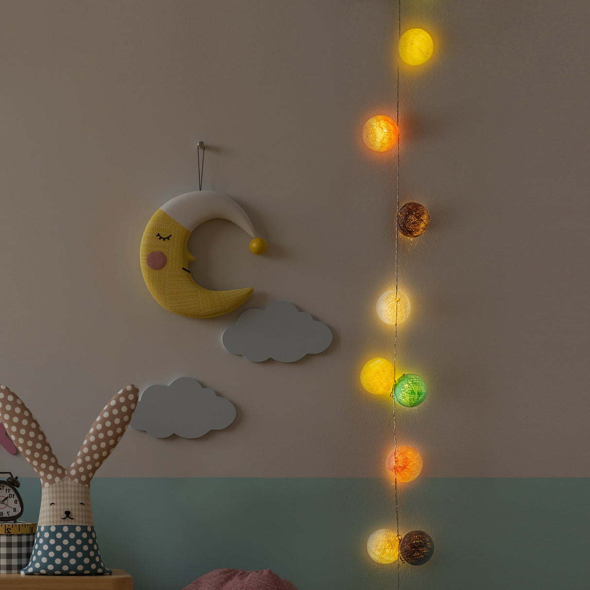 Aplică de perete Vısterya, Multicolor, Ø6 cm