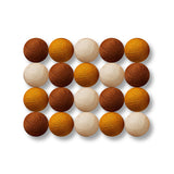 Aplică de perete Caramel, Multicolor, Ø6 cm