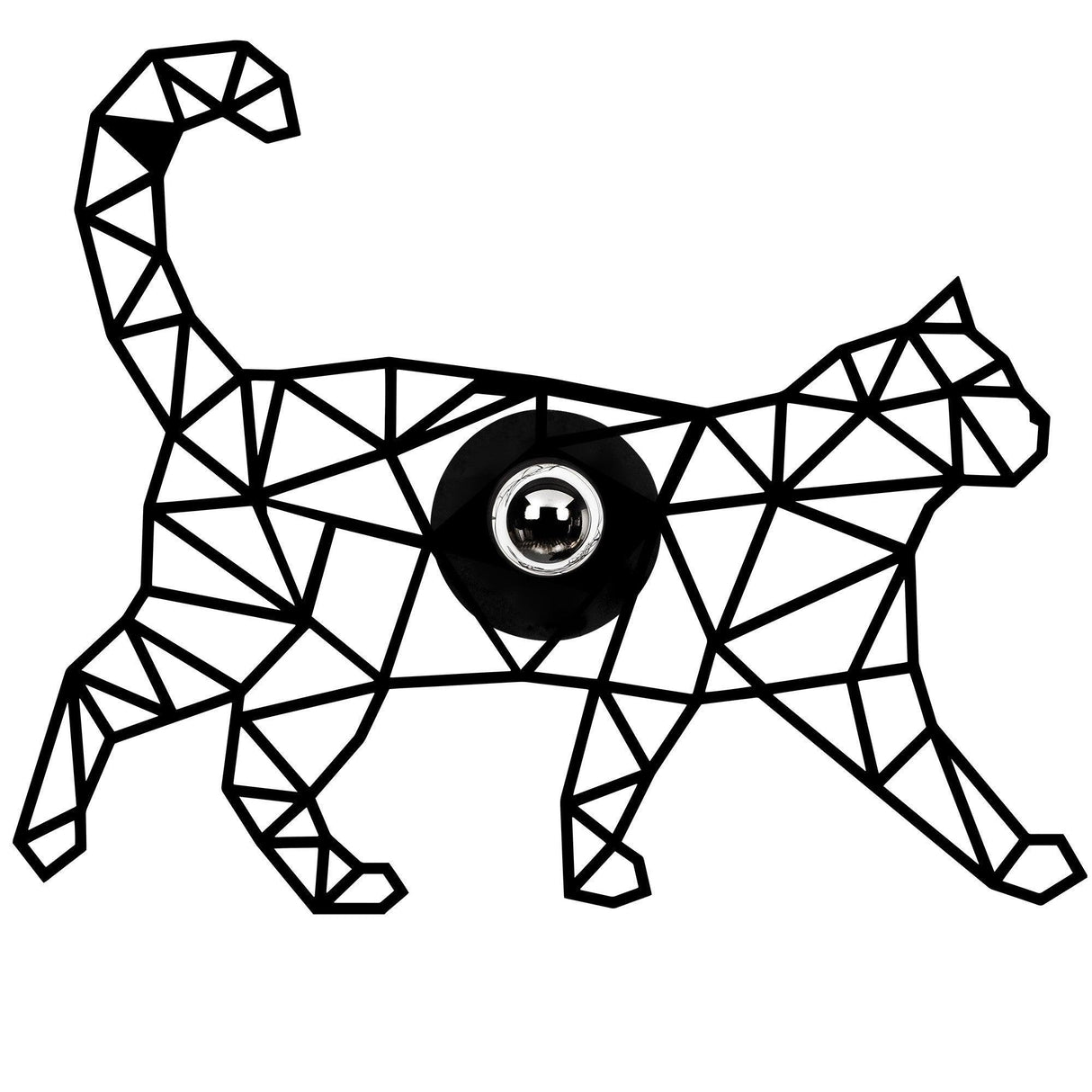 Aplica De Perete Kat, Negru