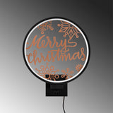 Lampă de perete XMAS21, Negru, 10x10x4 cm