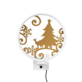 Lampă de perete XMAS27, Alb, 10x10x4 cm