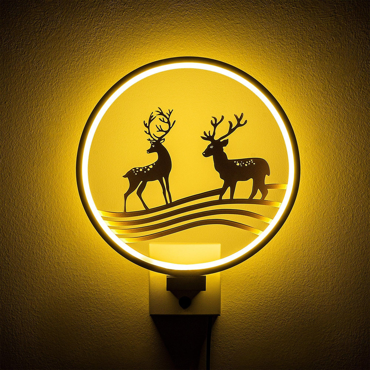 Lampă de perete XMAS30, Alb, 10x10x4 cm