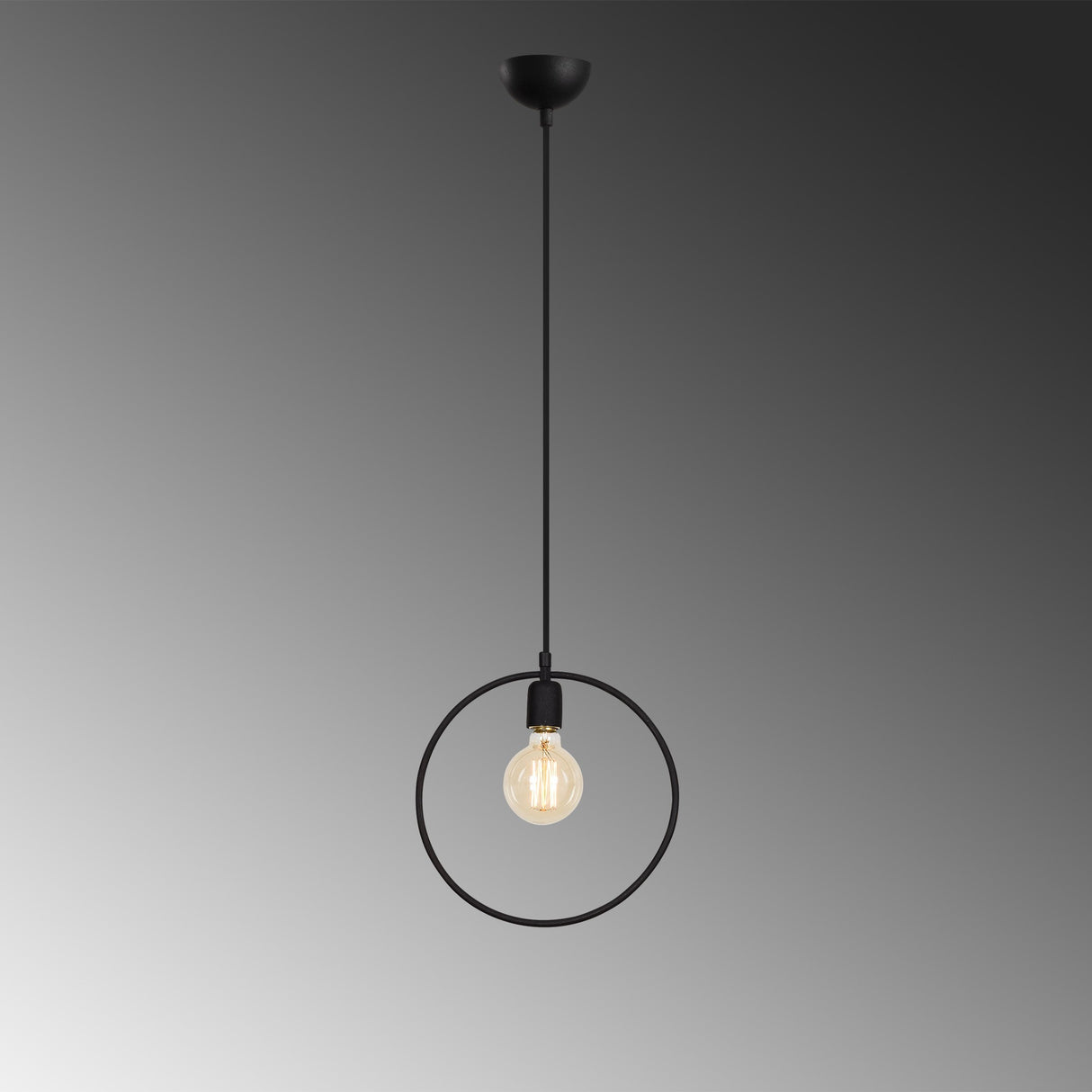 Lustră Geonni - MR-643, Negru, Ø10x123 cm