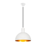 Lustră Sivani - MR-625, Alb - Auriu, Ø30x117 cm